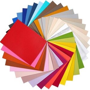 Colorful Faux Leather Sheets